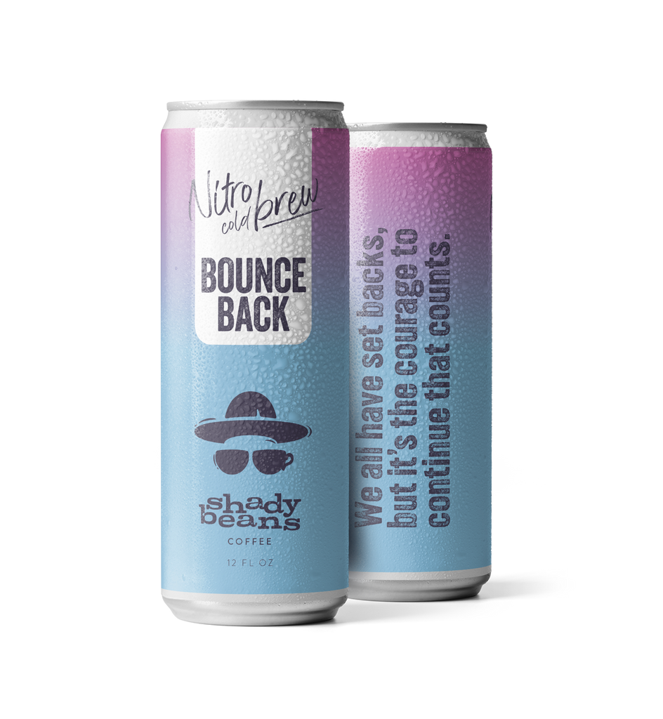 Bounce Back  (4 Pack) | Cold Brew Coffee | Shady Beans Coffee