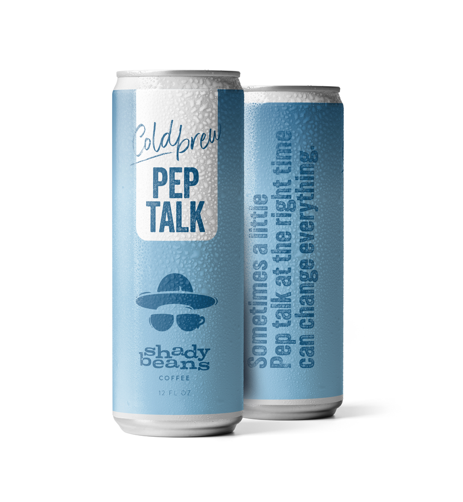 Pep Talk  4 Pack | Cold Brew Coffee | Shady Beans Coffee